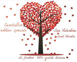 La Casella Box suggère d'offrir 3 mois d'abonnement pour la St Valentin
