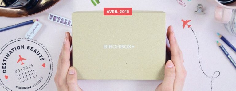 Frais de port offerts sur votre Birchbox
