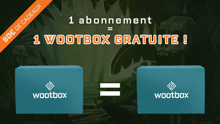 Wootbox gâte ses nouveaux abonnés avec une box offerte