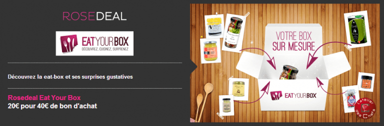 Eat Your Box lance une vente privée