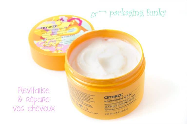 Nous avons découvert dans la Birchbox de Septembre le masque nourrissant Amika