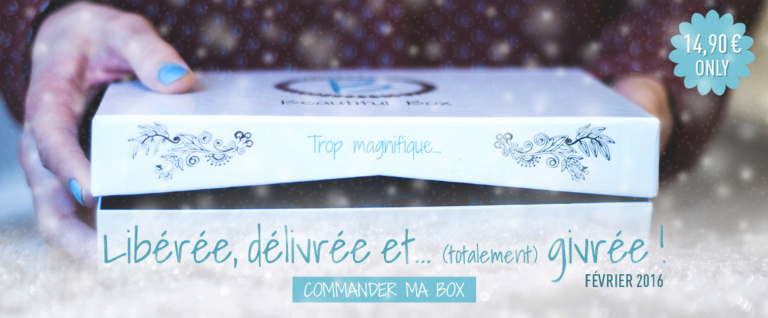 La Reine des Neiges s’invite dans la Beautiful Box