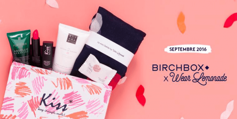 Birchbox x Wear Lemonade