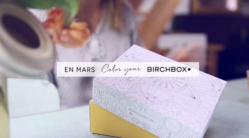Découvrons la Birchbox de Mars 2015 grâce à une vidéo teasing