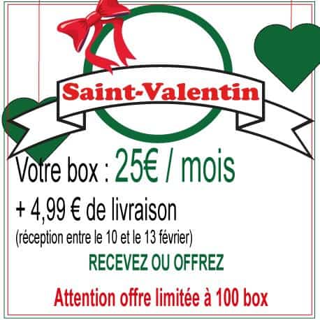 La Box Italienne propose une box spéciale St Valentin