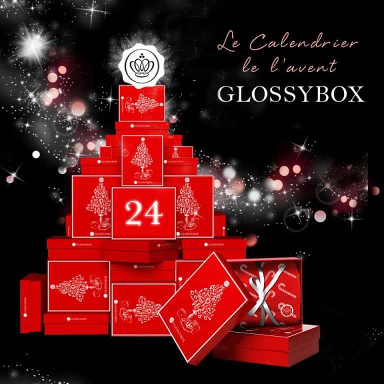 Le calendrier de l'Avent de Glossybox