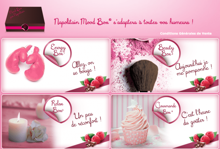 Napolitain lance ses MoodBox