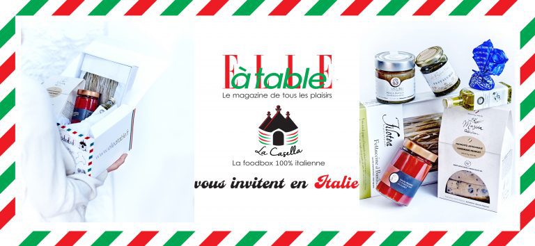Une collaboration 100% gourmande avec la Casellabox et le magazine Elle à Table
