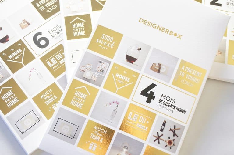 Designer Box lance sa carte cadeau