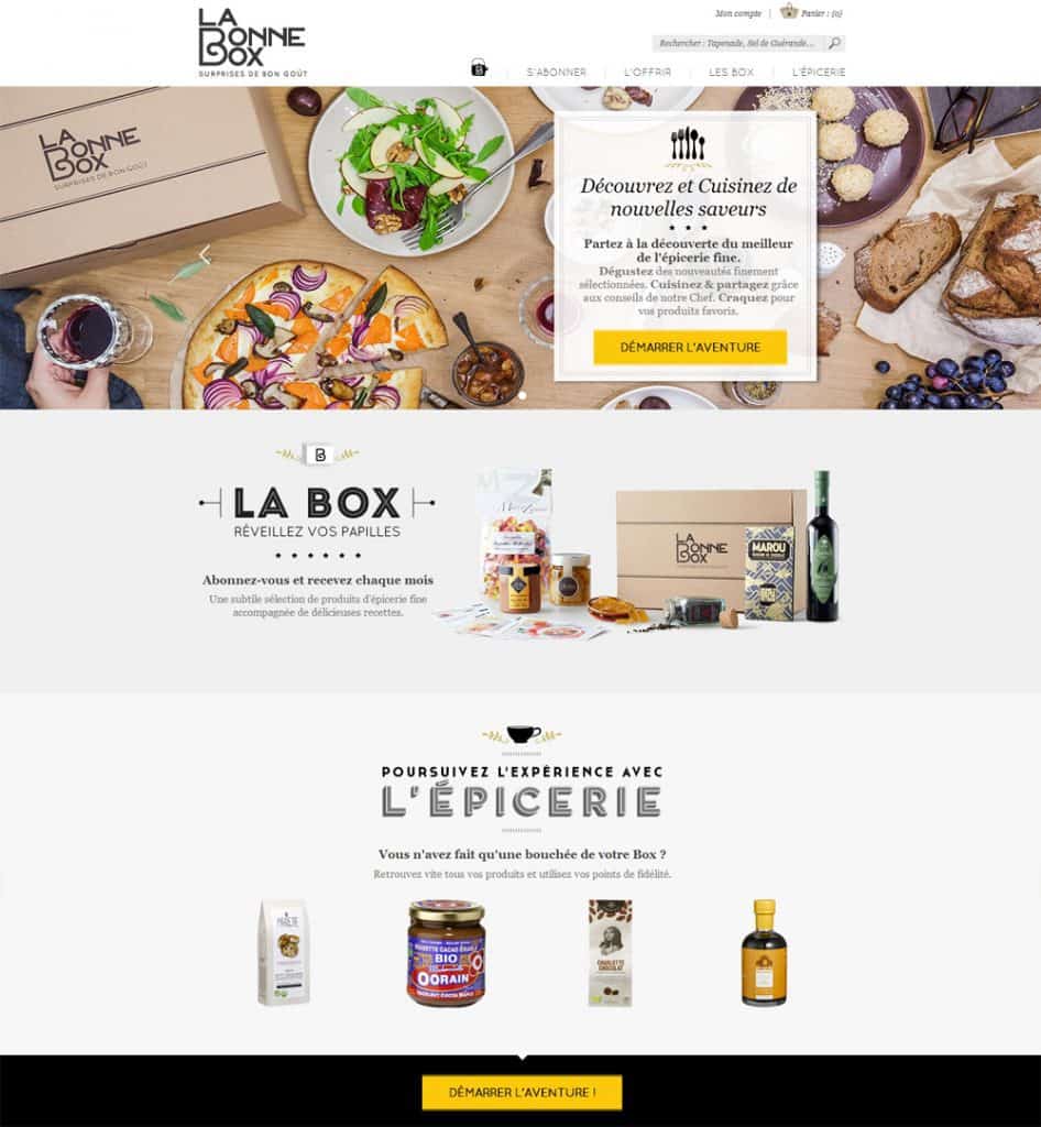Le nouveau site de La Bonne Box
