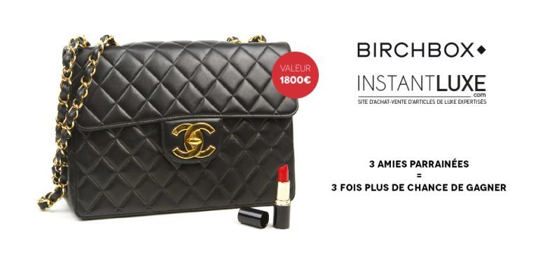 Gagnez un sac Chanel pour la rentrée avec Birchbox