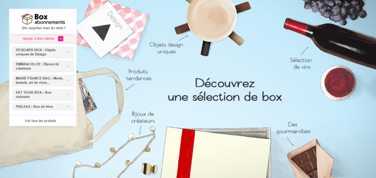 Le site Vente Privée propose 5 Box à prix réduit