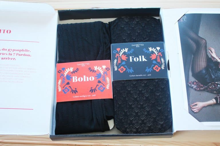 Gambettes Box - Avril 2017