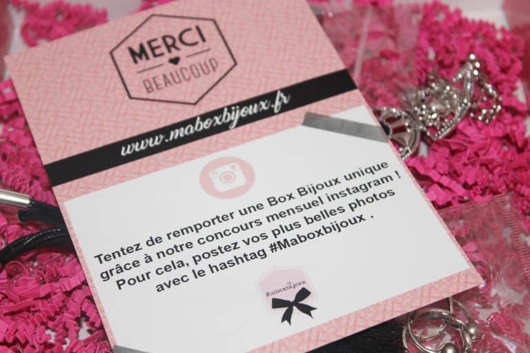 Ma box bijoux – Novembre 2016
