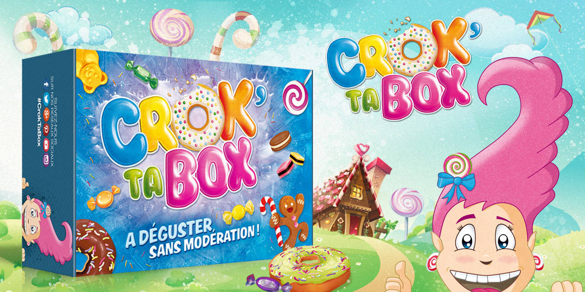 Offrez-vous la Crok Ta Box remplie de bonnes friandises originales !