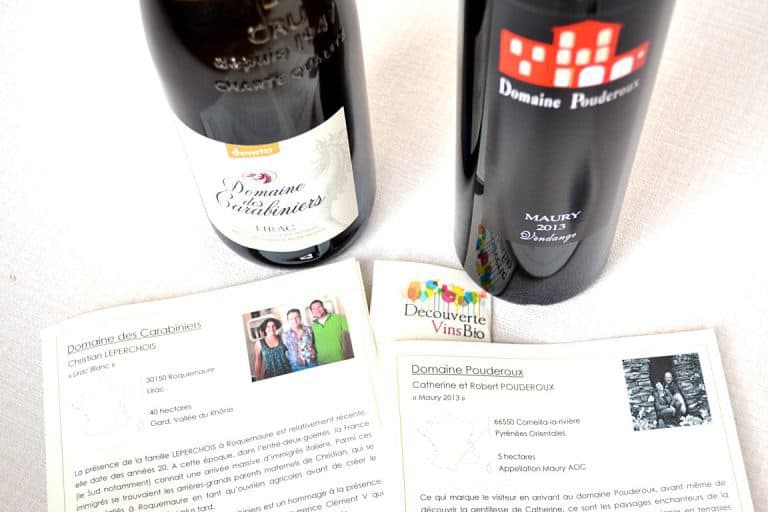 Découverte Vins Bio - Juin 2016