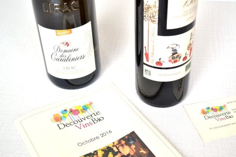 Découverte Vins bio - Octobre 2016