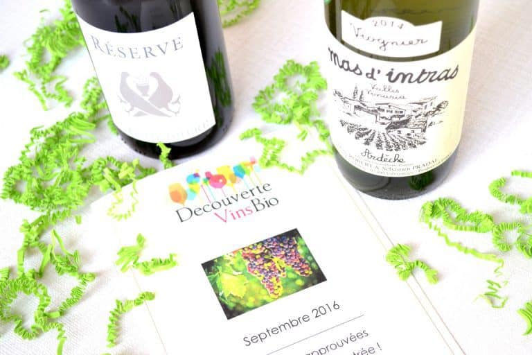 Découverte Vins Bio - Septembre 2016