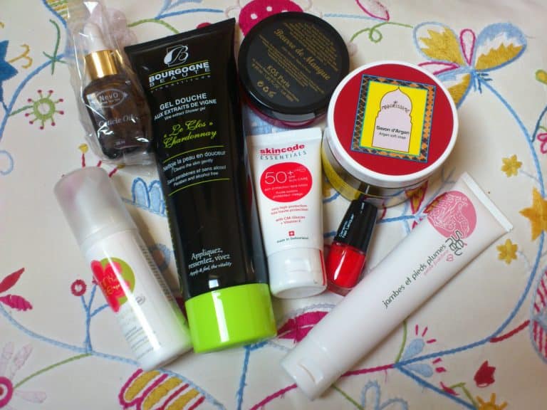 Ma boîte à beauté - Juillet / Août 2013