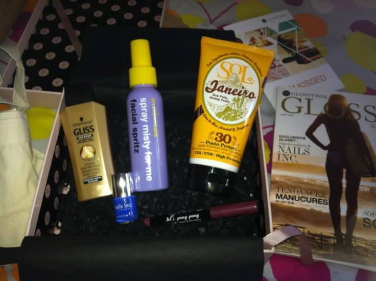 Glossybox - Août 2013