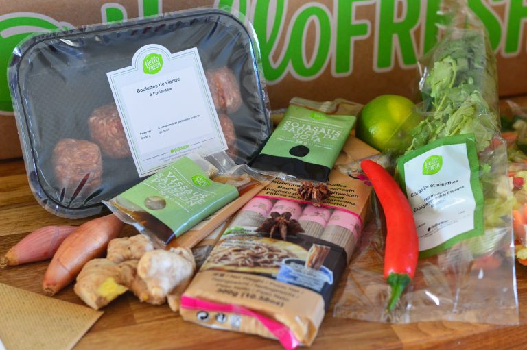 HelloFresh semaine du 18 au 24 février La Box du mois