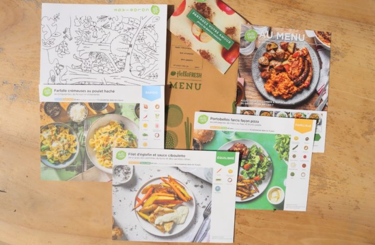 HelloFresh Semaine du 14 au 20 Mars 2020 La Box du mois