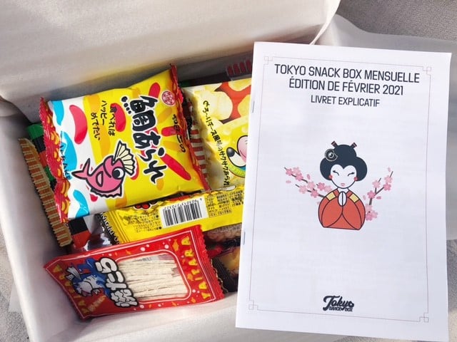 Tokyo Snack Box  Box Cadeau 25 Meilleurs Snacks Japonais