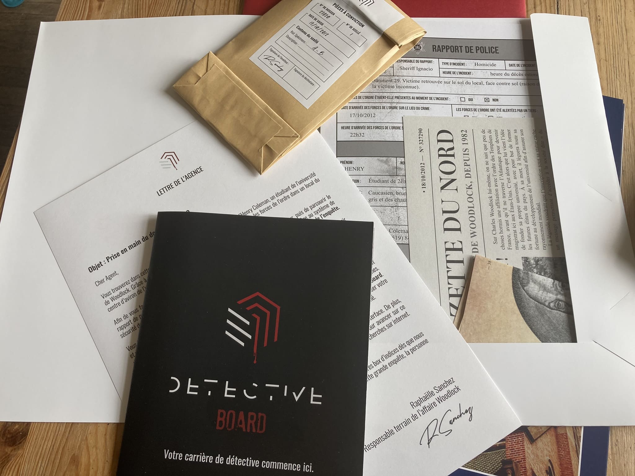 Detective box - avril 2022 - La Box du mois