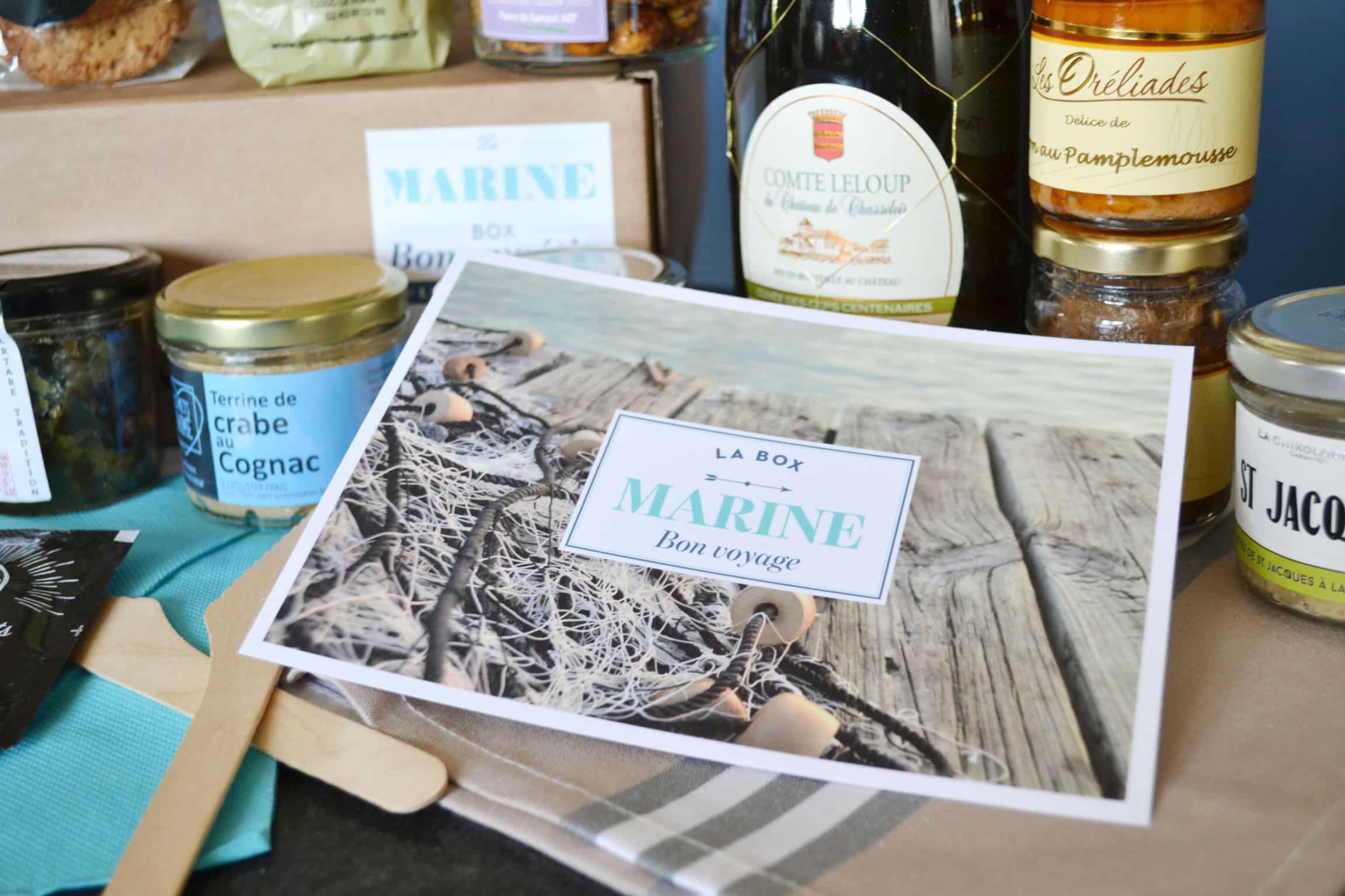 ⇒ Coffret breton gourmand 4 tartinables de la mer Apéritif marin